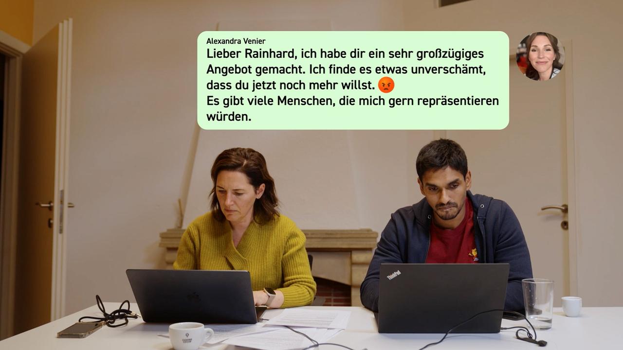 Shariq Reza bei ORF Topos Recherche